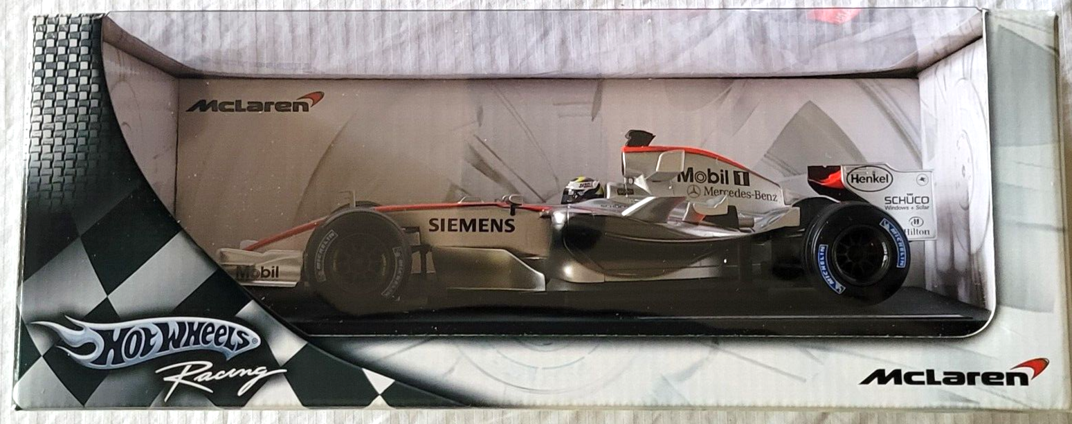 マクラーレン・メルセデス　MP4-20　ファン・パブロ・モントーヤ　【PMA　1/43　ミニチャンプス　F1ミニカー】 マクラーレン・メルセデスMP4-20 ファン・パブロ・モントーヤ 2005